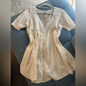 Urban Outfitters Gauzy Babydoll Dress